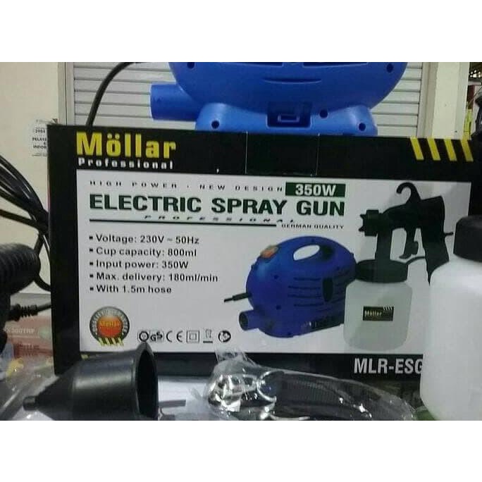 *****] PAINT ZOOM PAINT GUN SPRAY GUN SET MOLLAR ELEKTRIK LISTRIK