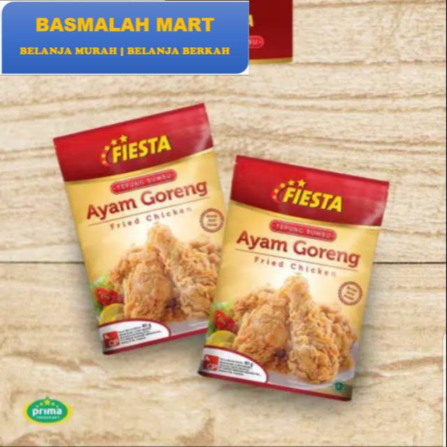 

Fiesta tepung bumbu ayam goreng 80gr Murmer Meriah