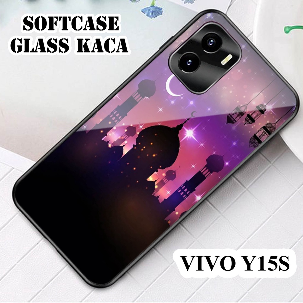 Softcase Glass Kaca VIVO Y15 S - Casing HP VIVO Y15 S[ S20 ].
