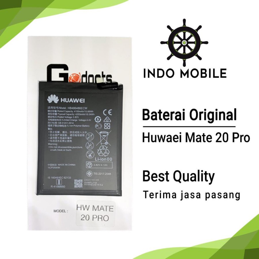BATTERY HUAWEI MATE 20 PRO ORIGINAL