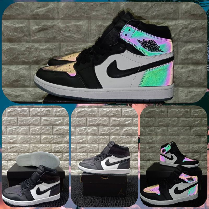 NIKE AIR JORDAN 1 RETRO HIGHT " CHAMELEON "Size 40 41 42 43 44 BEST QUALITY