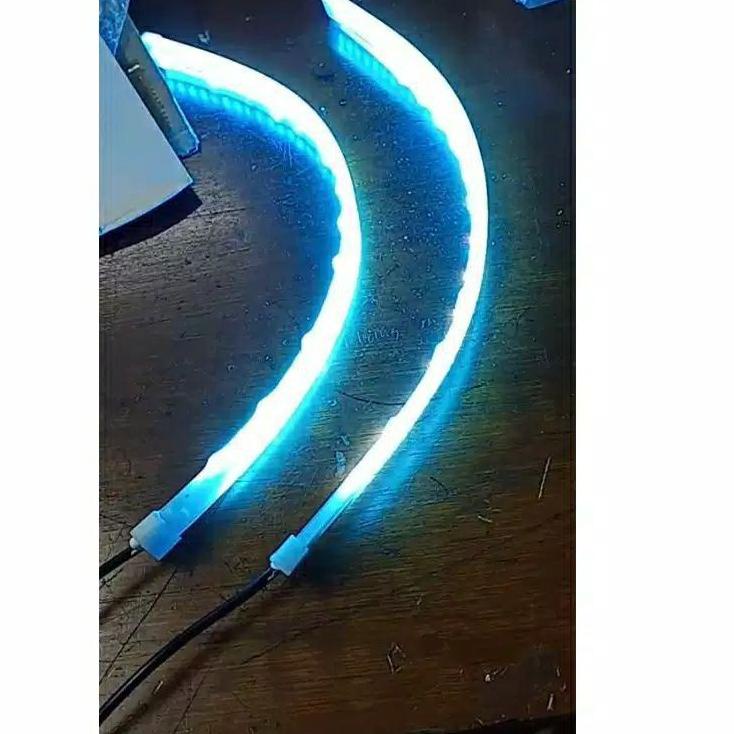 Pasti Murah VVQSB Lampu Alis Led Slim + Sein sen Ranning / Running Vario 150 125 Nmax New Aerox Pcx