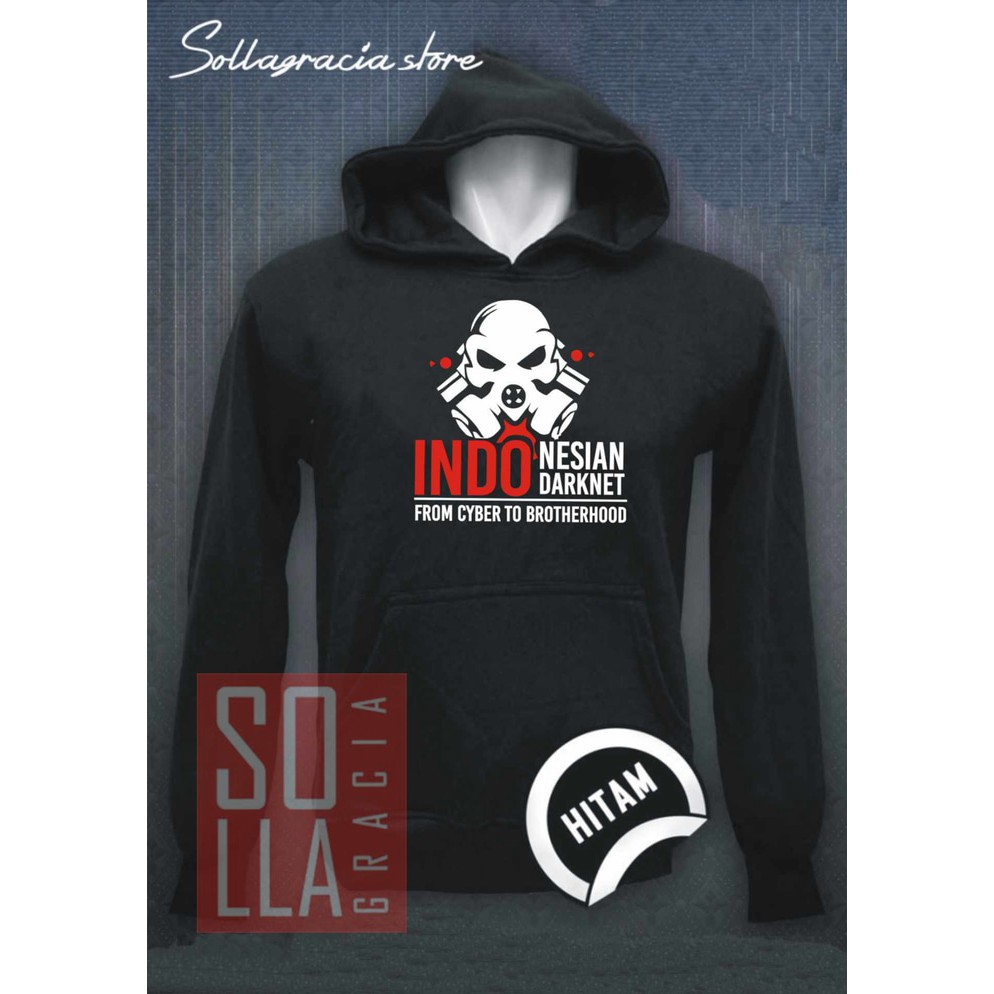 JAKET HOODIE SWEATER INDONESIAN DARKNET FROM CYBER TO BROTHERHOOD NEW