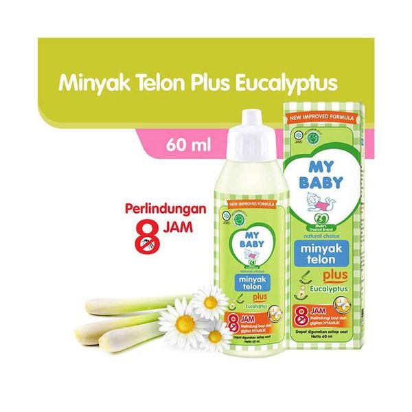 minyak telon my baby 8 jam netto 150ml / 90ml / 60ml