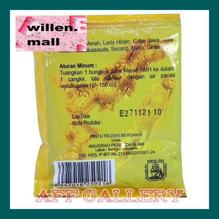 

S0Vitxd Jahe Merah Super Amh Sachet S50Vt0H