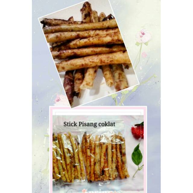 

Stick pisang coklat crispy