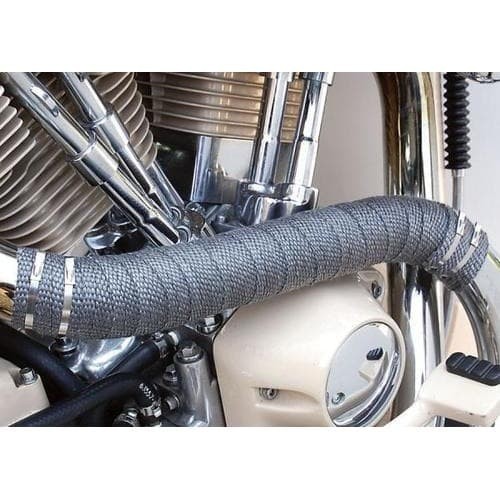 Exhaust Wrap Pelindung Knalpot Wrapping Peredam Panas Motor - 1 METER