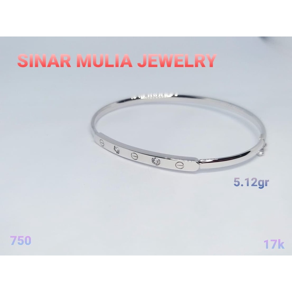 GELANG CARTIER EMAS ASLI