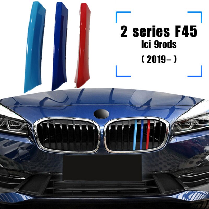 3pcs Klip Trim Grill Depan Mobil Balap Untuk BMW F22 F44 F45 F23 F46 Series 2 2014-2021