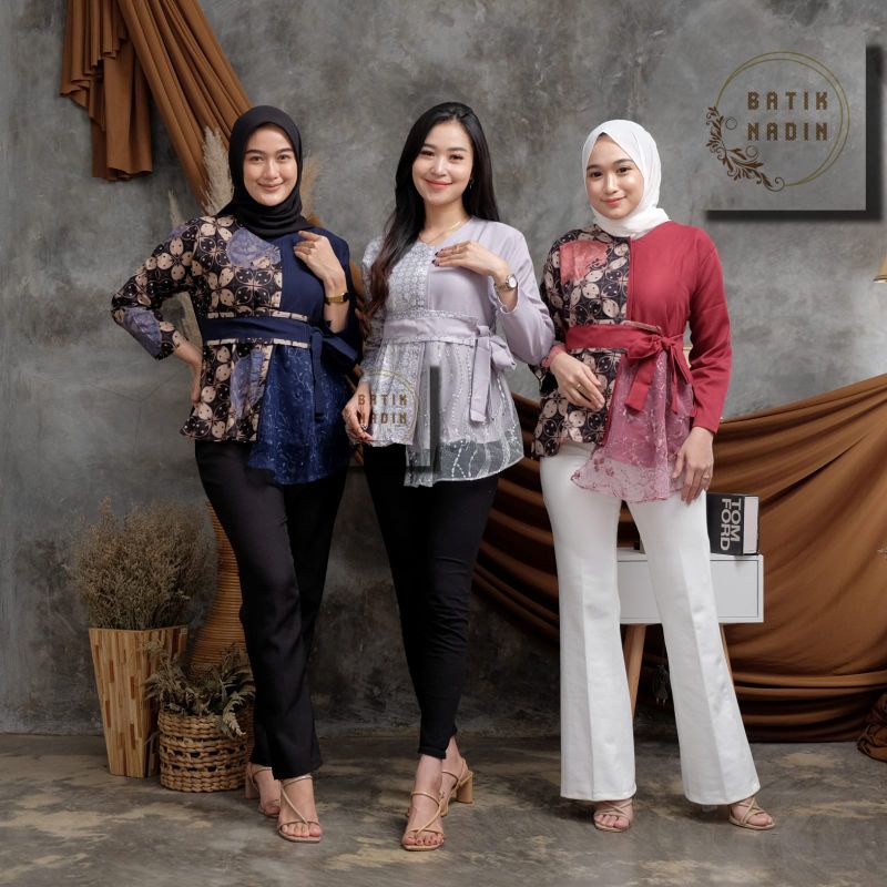 Baju Batik Kerja Jumbo Kekinian dan Termurah.