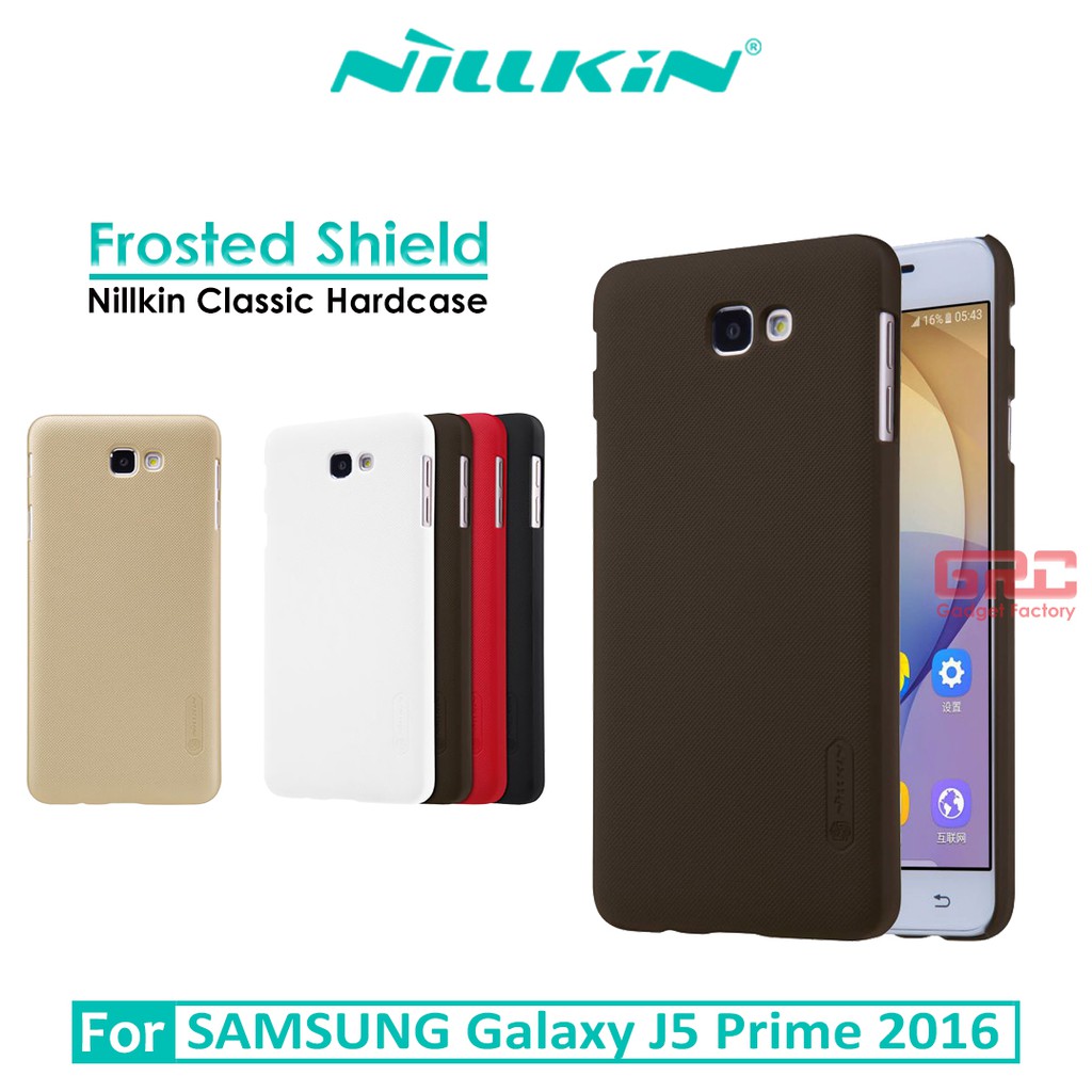 Hard Case SAMSUNG Galaxy J5 Prime Nillkin Frosted Shield Casing Original