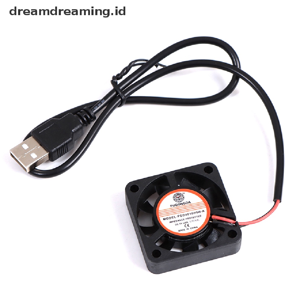 (dreamdreaming.id) Kipas Pendingin Brushless DC 5V USB Untuk Komputer PC