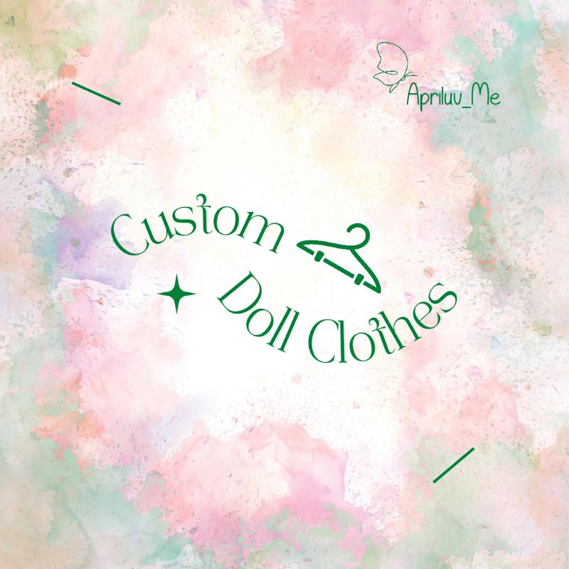 Custom Doll Clothes 10cm 15cm 20cm 40cm
