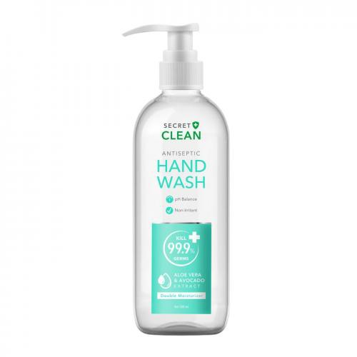 Secret Clean Antiseptic Hand Wash Aloe Vera 500ml Botol Pump