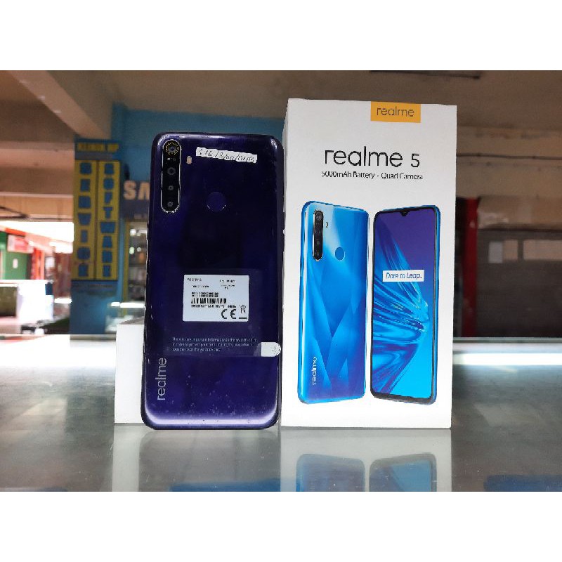 Hp Second Fullset REALME 5 3/32 • 3/64 • 4/128