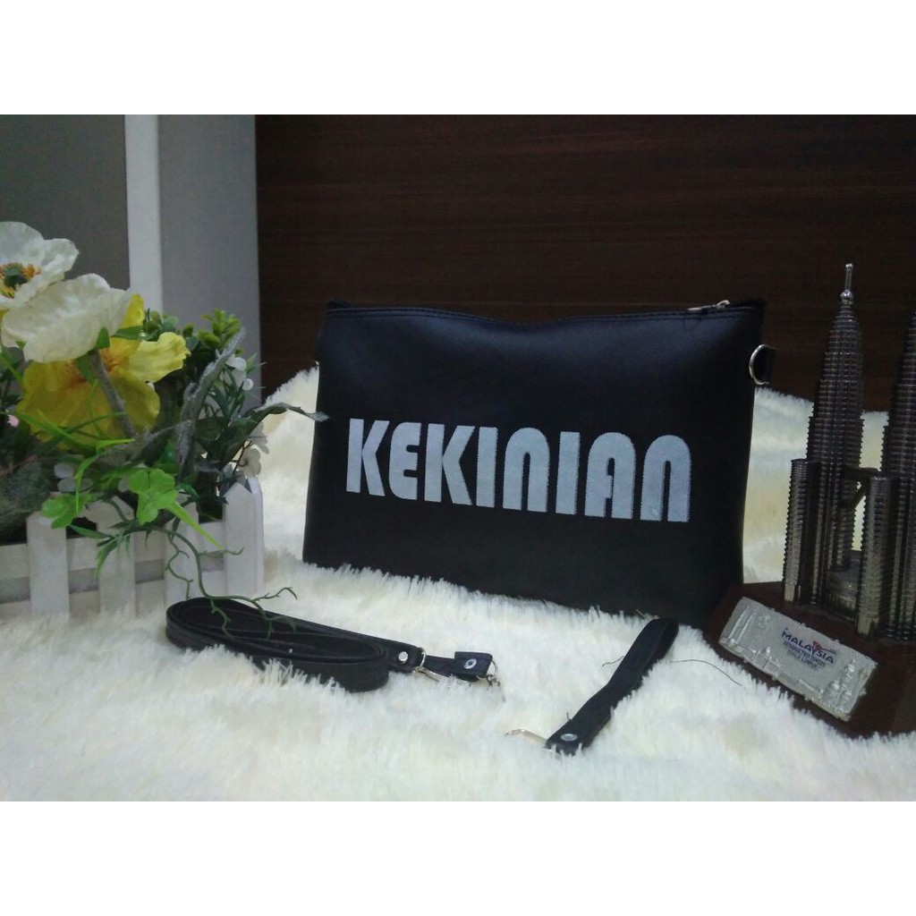 tas wanita clutchKekininan  / sling bag slingbag / tas selempang