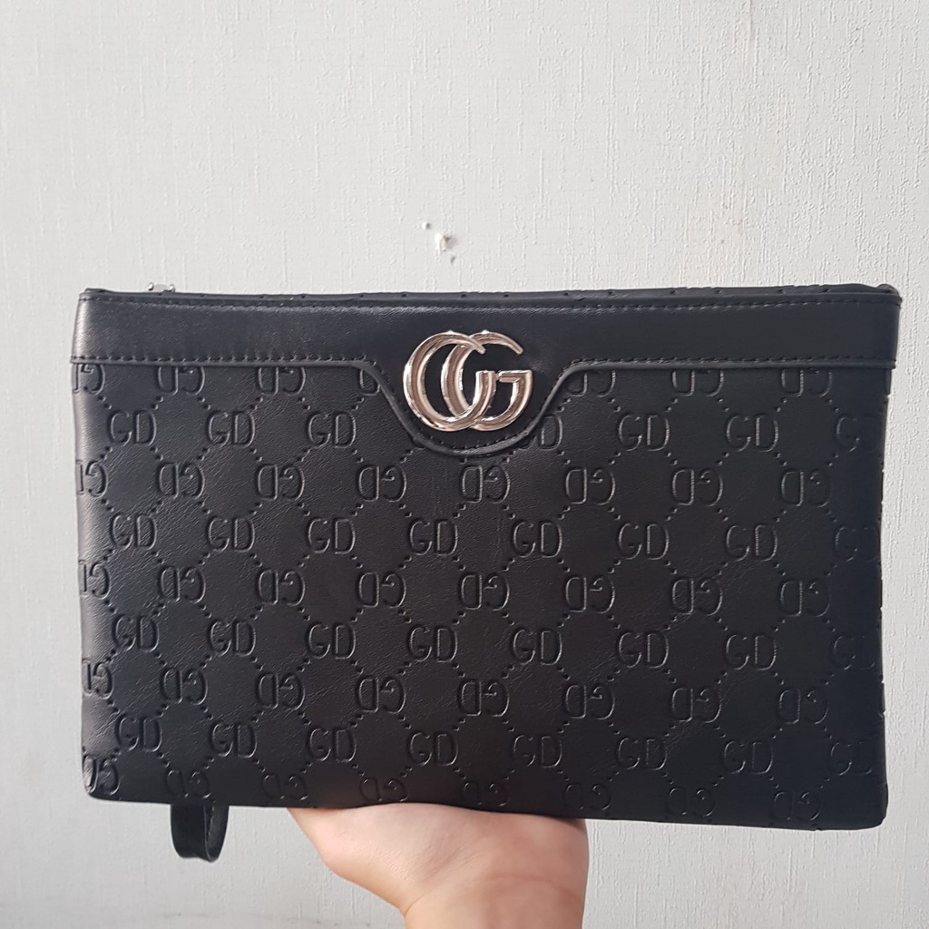 [✅BISA COD] 1310 Tas Wanita Import Gucci EB Clutch