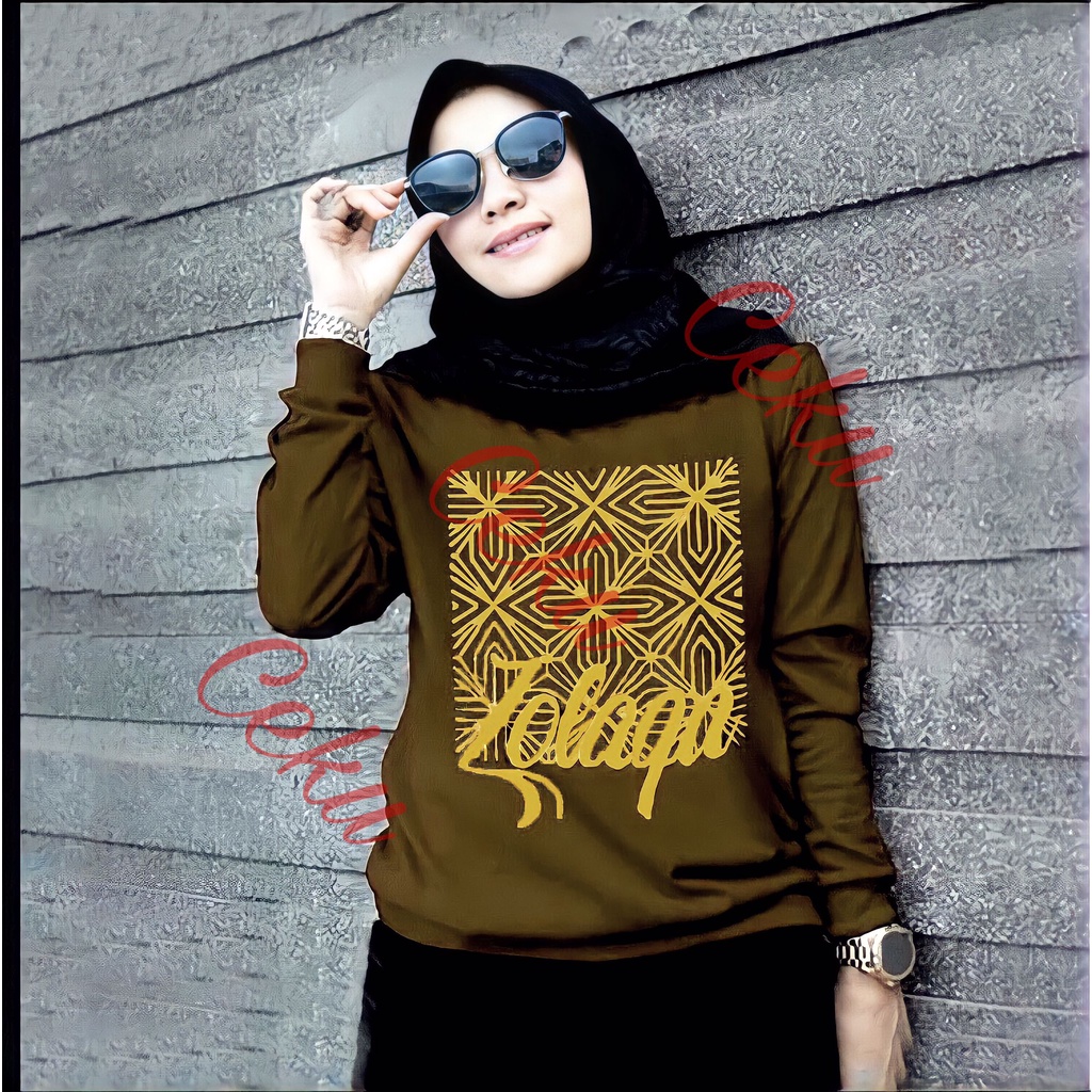 BAJU ZOLAQU /SWEATER ZOLAQU (COD) BAJU WANITA LENGAN PANJANG / SWEATER WANITA KEKINIAN / KAOS WANITA TERBARU 2022