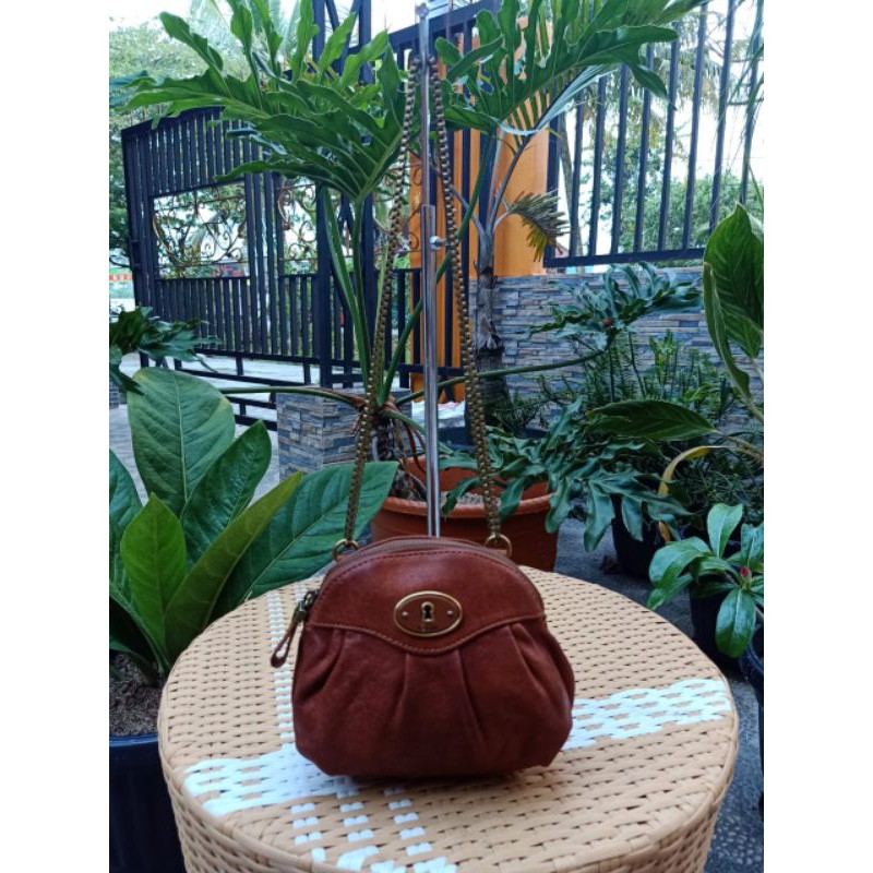 TAS WANITA FOSSIL VRI COLLETTE MINI POUCH PURSE CLUTCH SLING BAG