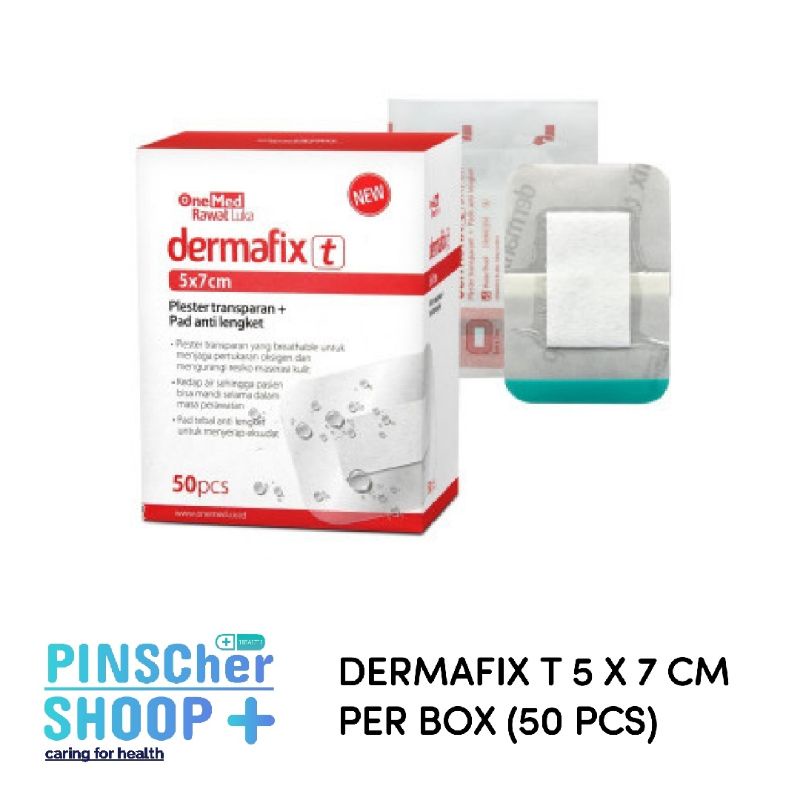 DERMAFIX T PLESTER ANTI AIR 5 x 7 CM || BOX