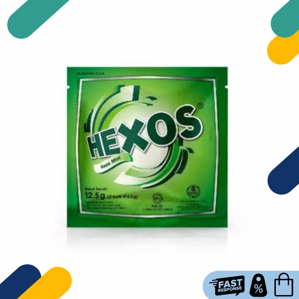 

Permen Hexos Mint Sachet