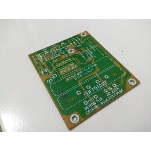 PCB Softstart Power Amplifier