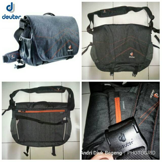 TAS SELEMPANG SLEMPANG LAPTOP SLINGBAG DEUTER OPERATE 3 ORIGINAL