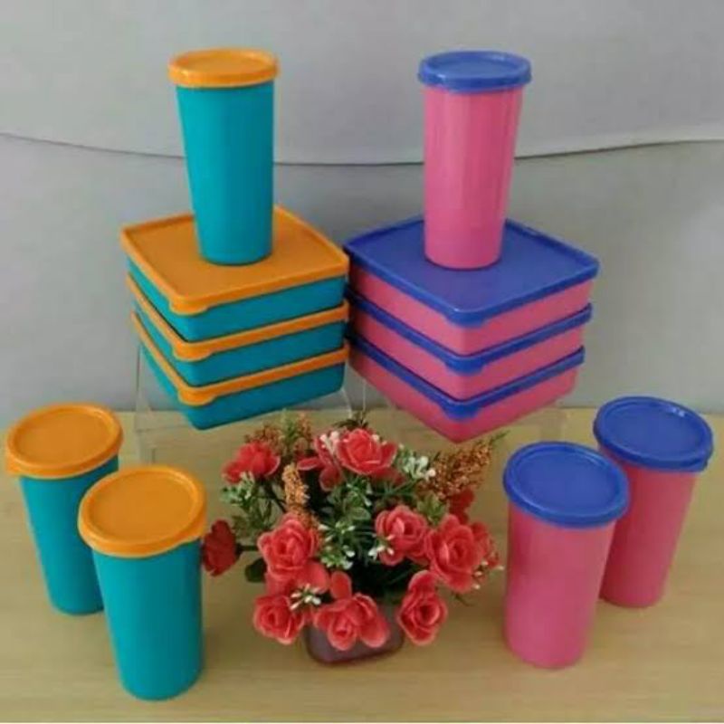Happy Day set/ Bekal makan/ Ori Tupperware