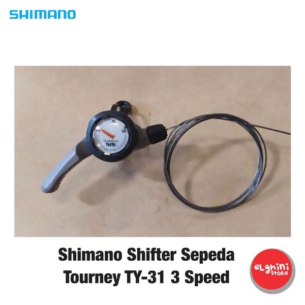 Shimano Shifter Sepeda Tourney TY-31 3 Speed