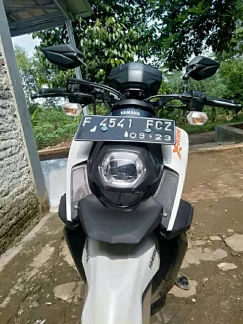 Xride 125 Lama aksesoris Winglet Moncong depan custom