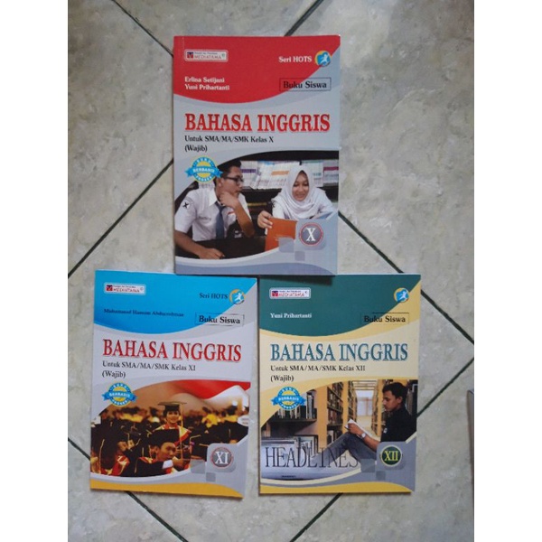 Mediatama Buku Siswa Bahasa Inggris SMA MA SMK Kelas 10 11 12  wajib