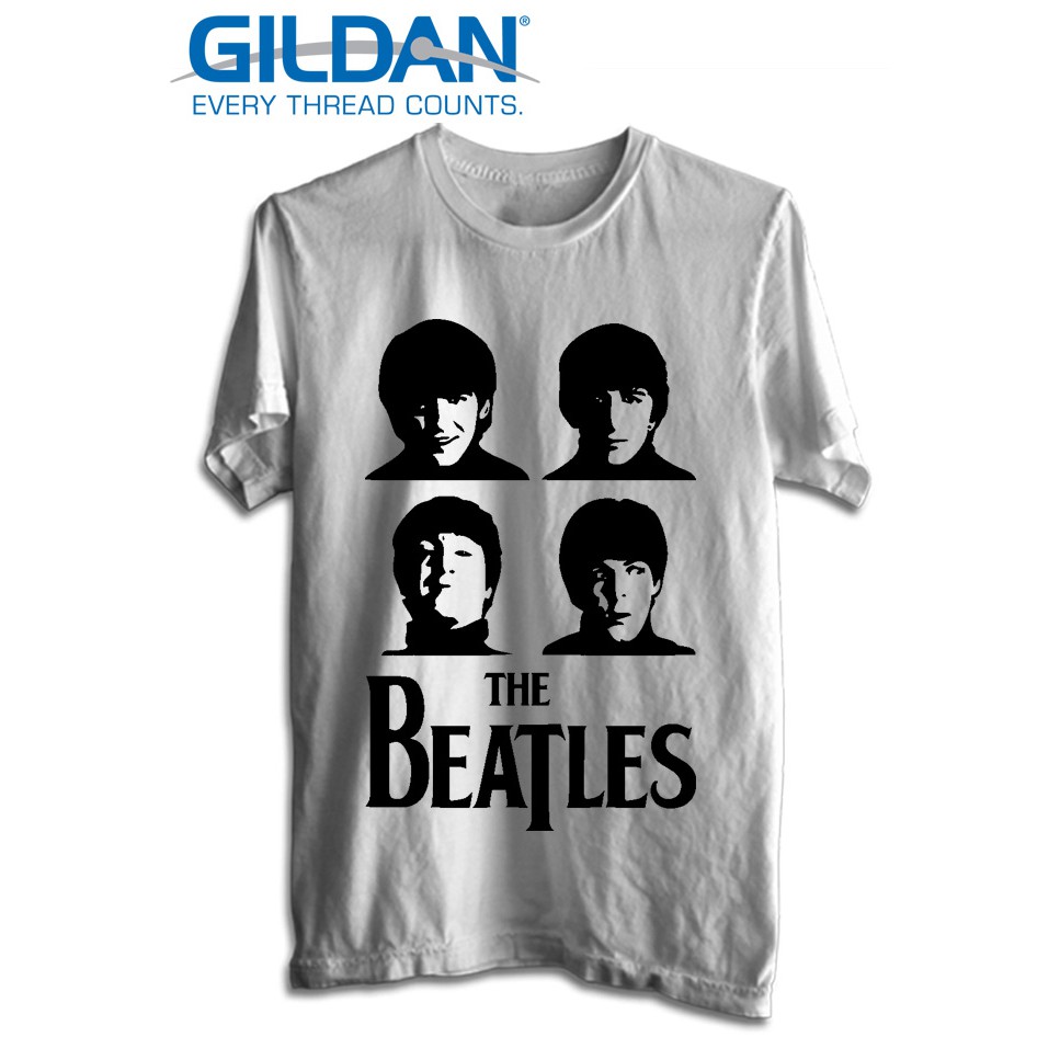 KAOS BAND THE BEATLES TSHIRT ORIGINAL GILDAN SOFTSTYLE 14