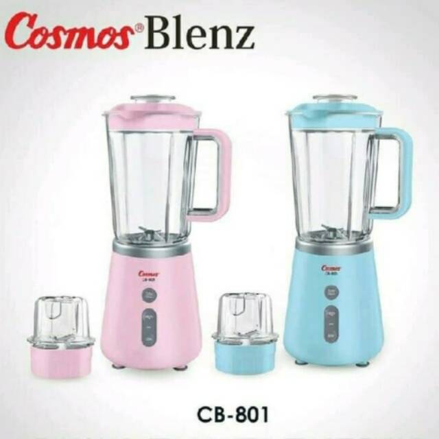 Blender Cosmos Blenz CB 801 Blender Plastik Cosmos 2 in 1