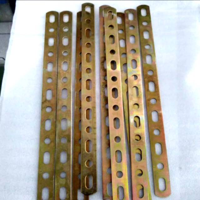 besi plat bolong besi sambunqan cover knalpot