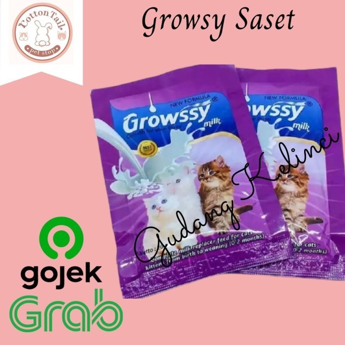 Susu Kucing Growssy 20Gr / Sachet Growsy Milk Cat