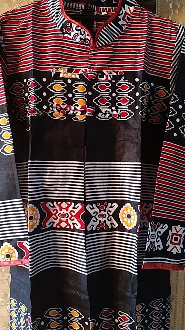 Atasan Dress Batik Wanita Motif Tenun Dsc05500