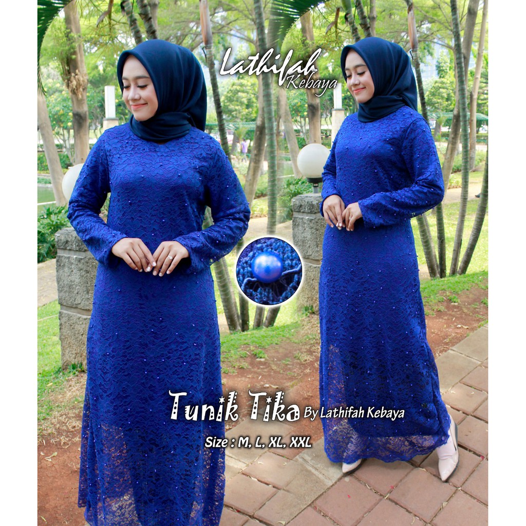 stelan kebaya model gamis mutiara new