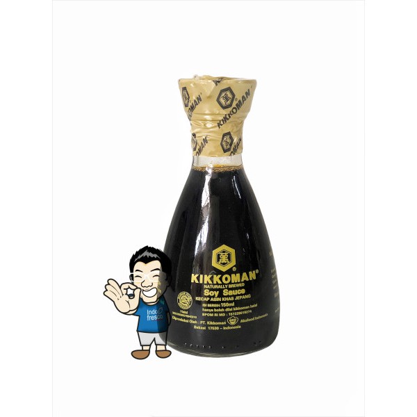 Jual Kikkoman All Purpose Soy Sauce Shoyu Kecap HaLaL 150ml Dispenser
