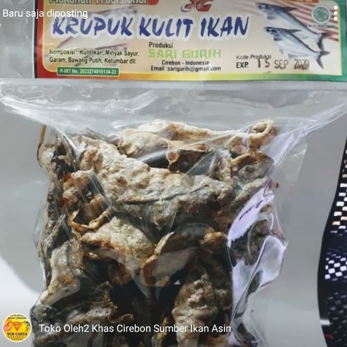 

NEW Kerupuk Kulit Ikan Sari Gurih - Asin