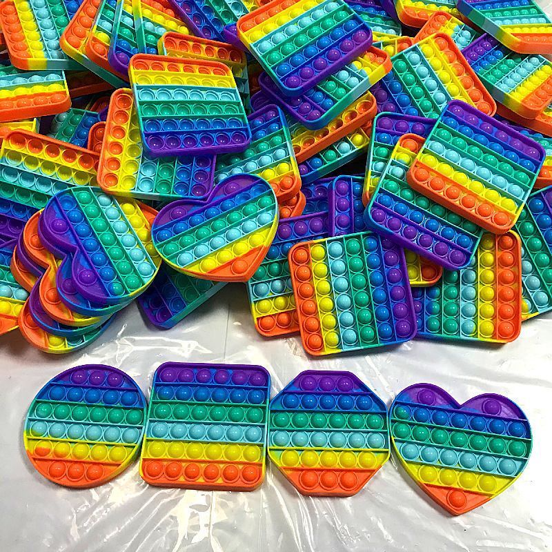 POP IT RAINBOW UNICORN AMONG US/UKURAN SEDANG 12CM-6