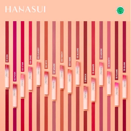 HANASUI Mattedorable Lip Cream | BOBA Edition