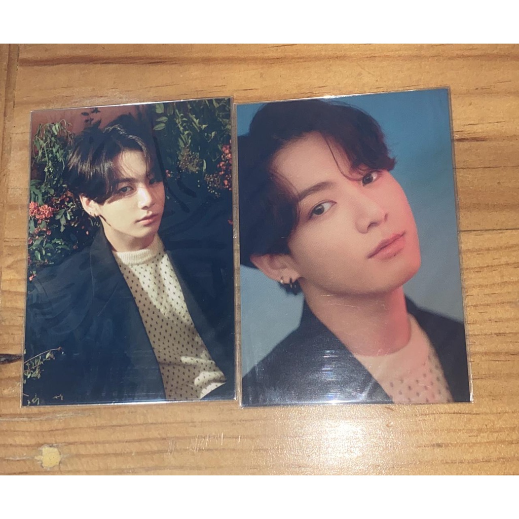 BOOKED PHOTOCARD JUNGKOOK BTS HYBE INSIGHT SET 2pc