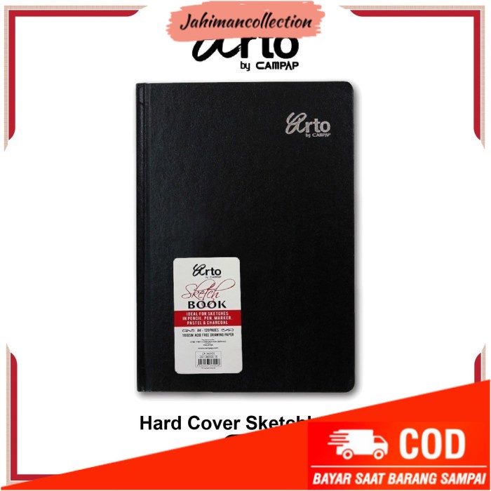 

✨ BISA COD ✨ Buku Sketsa Arto A4 Hard Cover Sketchbook