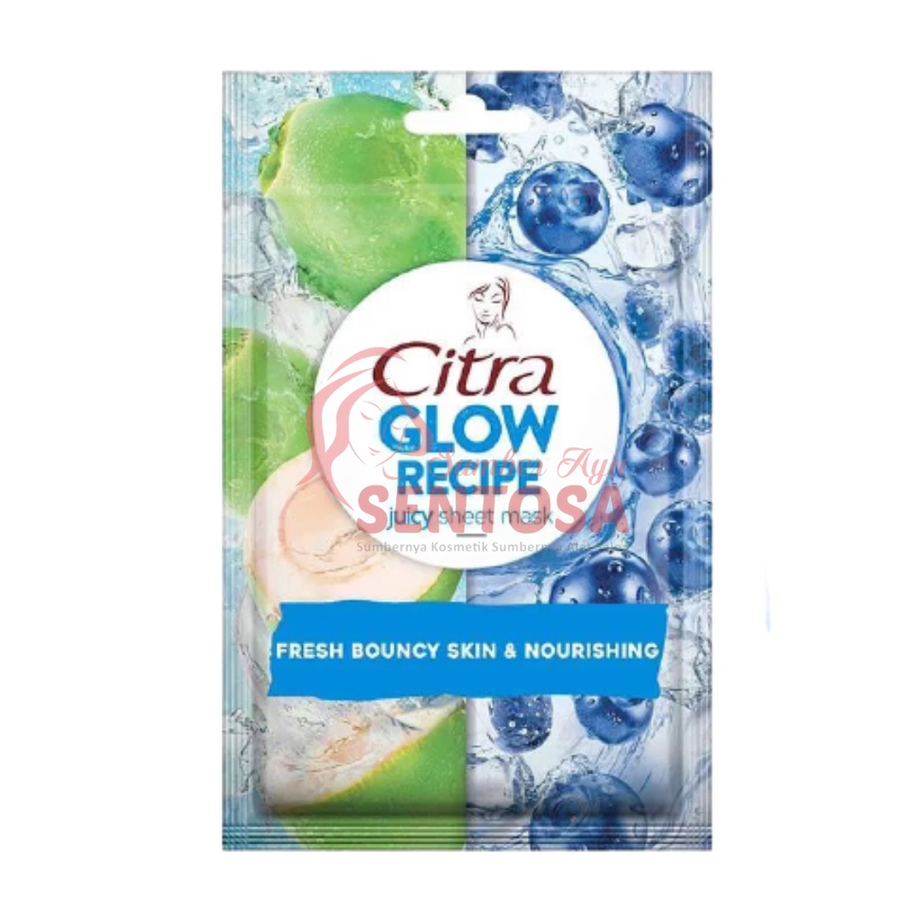 CITRA GLOW RECIPE JUICY SHEET MASK 25 GR