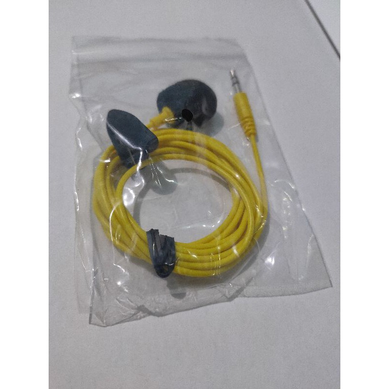 Clip On Microphone Eksternal Mic Kabel + Clip for Hp Laptop Handphone mic