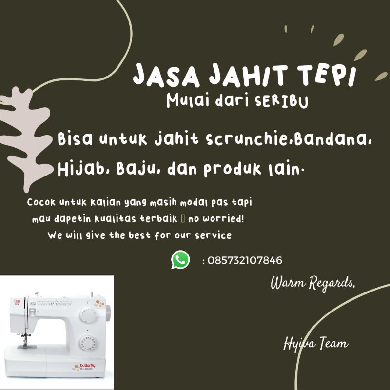 JASA JAHIT TEPI TERMURAH DI TANGSEL KUALITAS ANTI RUMAHAN