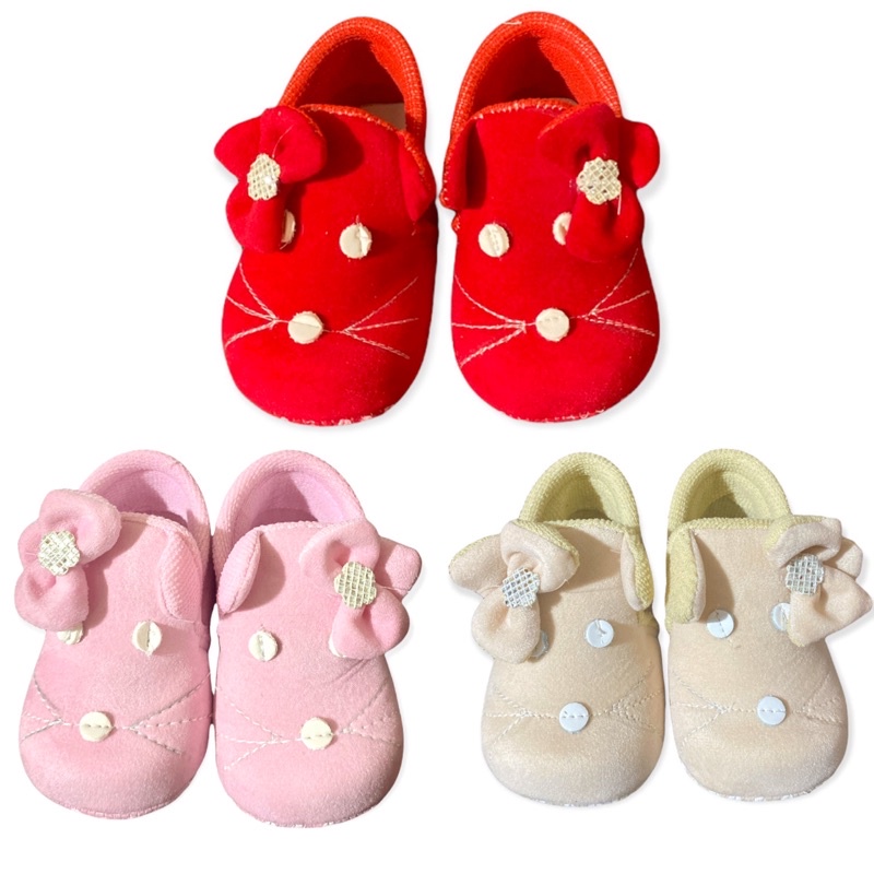 sepatu prewalker bayi Perempuan 0 12 bulan / sepatu prewalker bayi perempuan / sepatu baby prewalker / sepatu bayi prewalker - kcg