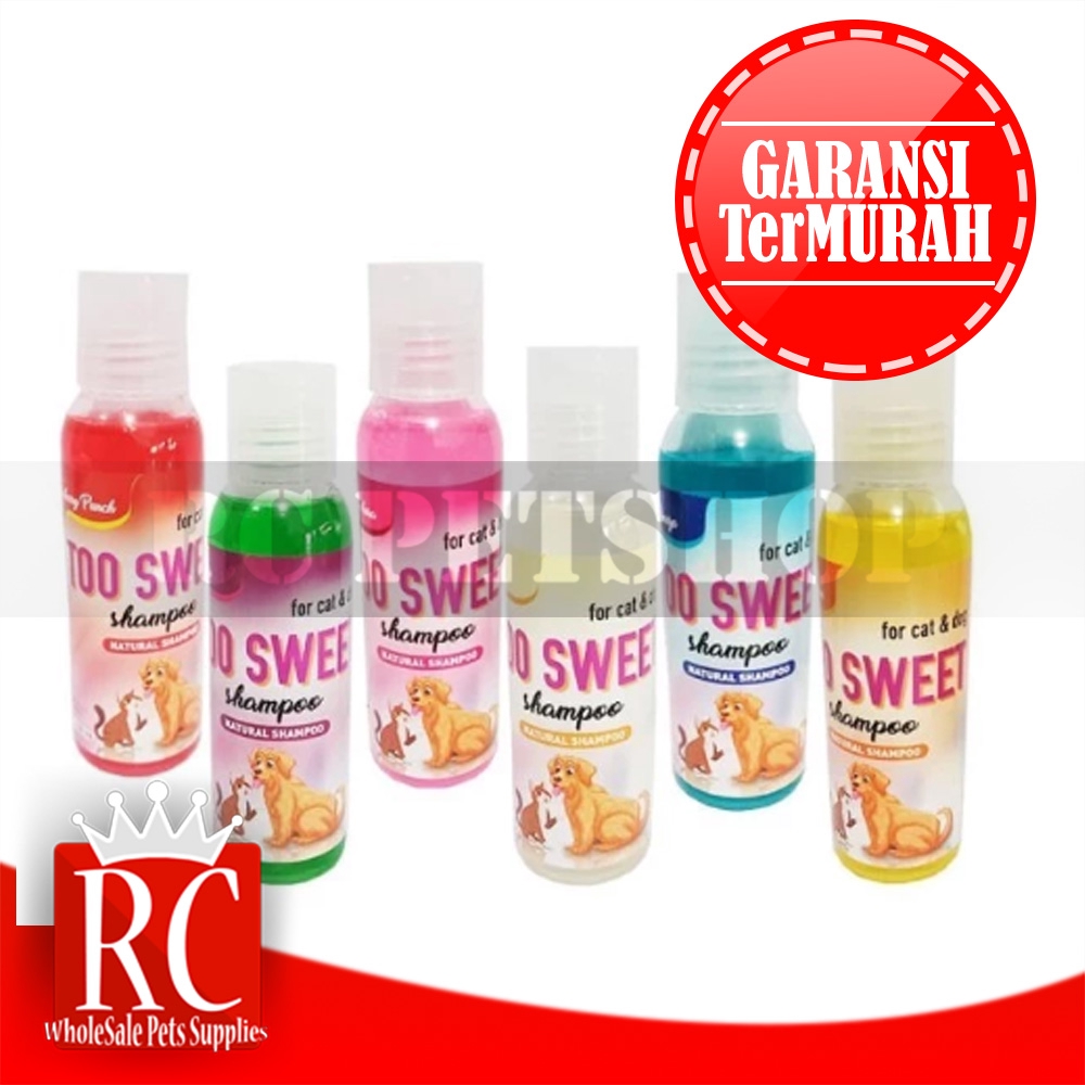 SHAMPO KUCING ANJING HEWAN TOO SWEET  SHAMPOO CAT DOG 100 ML