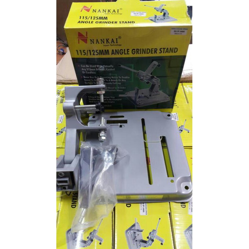 Dudukan Mesin Gerinda NANKAI ( Angle Grinder Stand ) Angle Grinder Stand Tatakan Gurinda