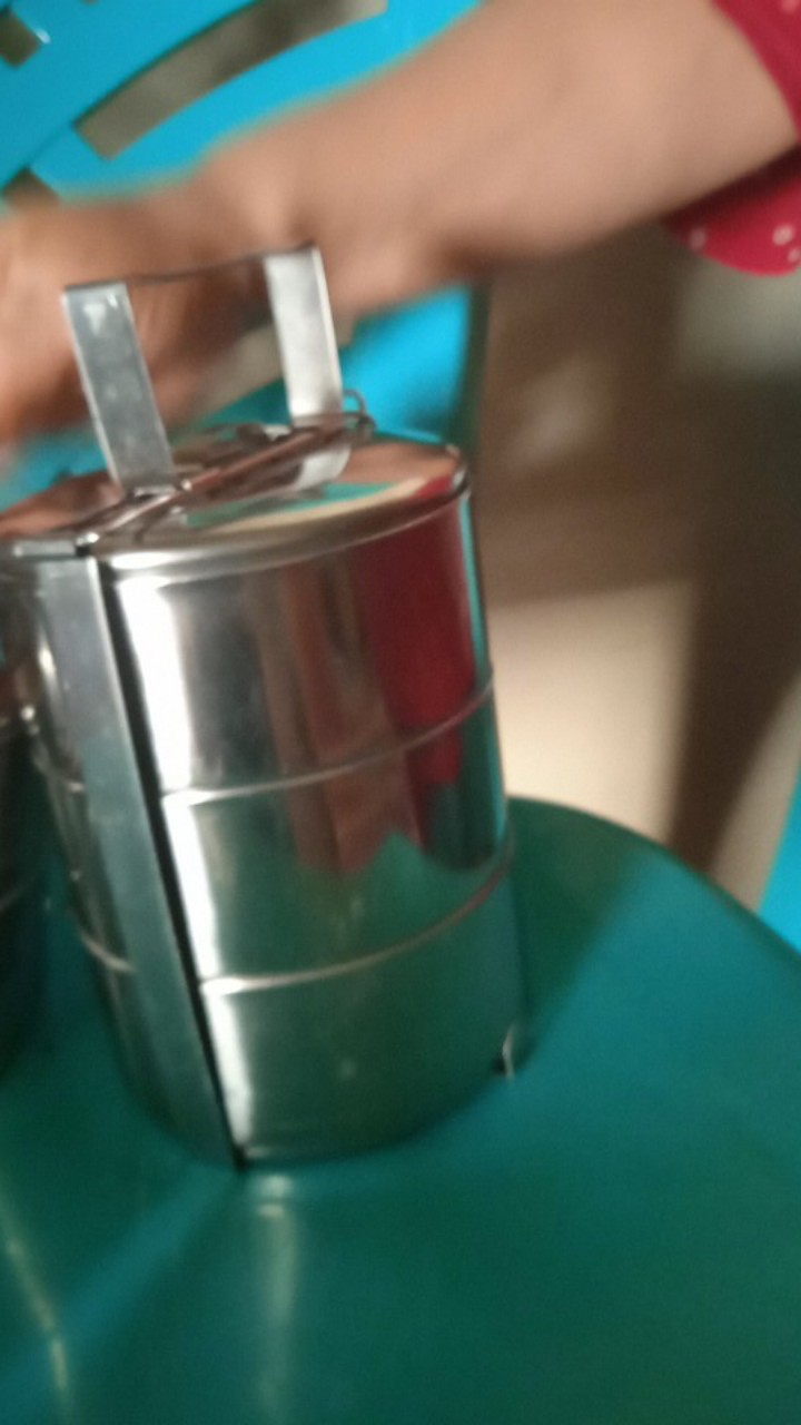 Rantang Stainless Steel 3 Susun Diameter 12cm / Rantang Kecil